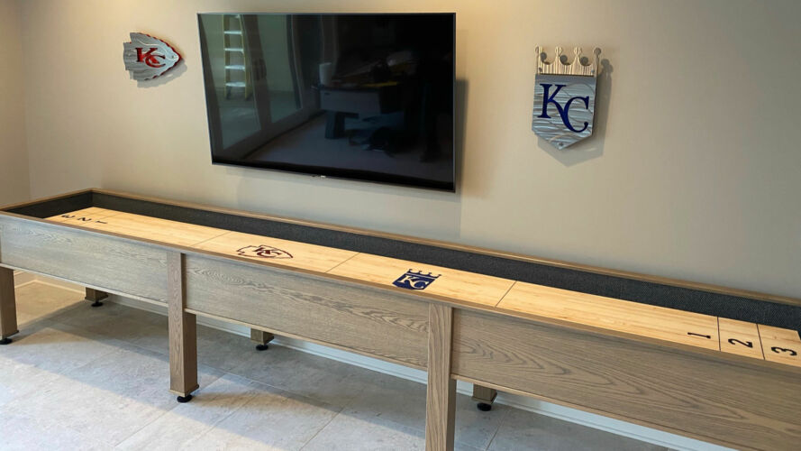 shuffleboard-basement